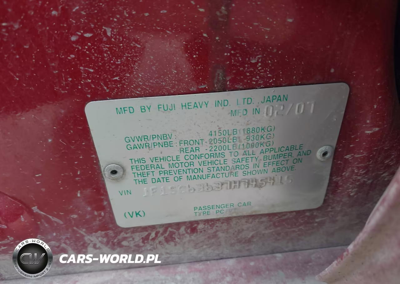 2007 Subaru Forester 2.5X VIN:JF1SG63637H745415 - 9