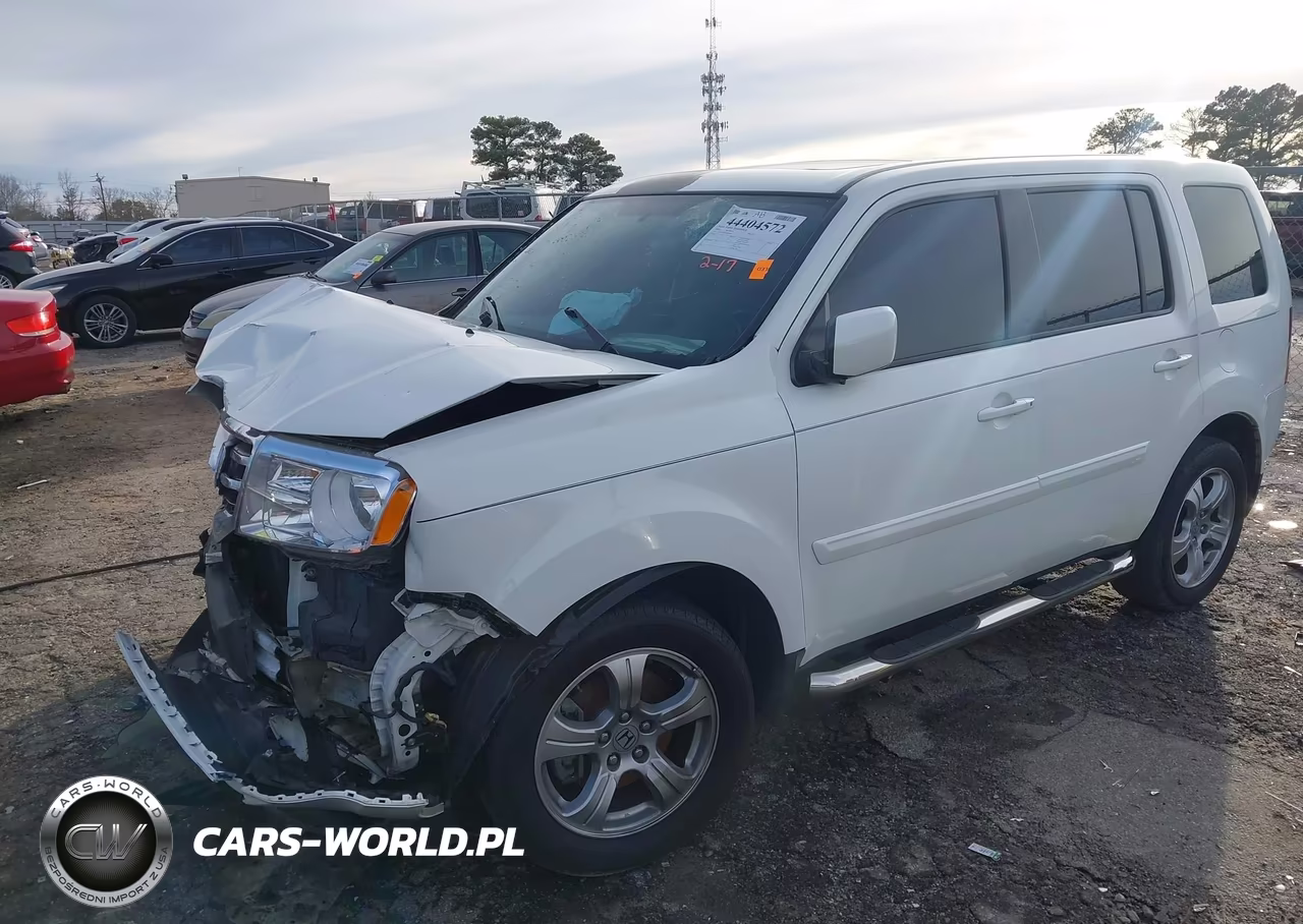 2014 Honda Pilot Ex-L VIN:5FNYF3H52EB009861 - 2