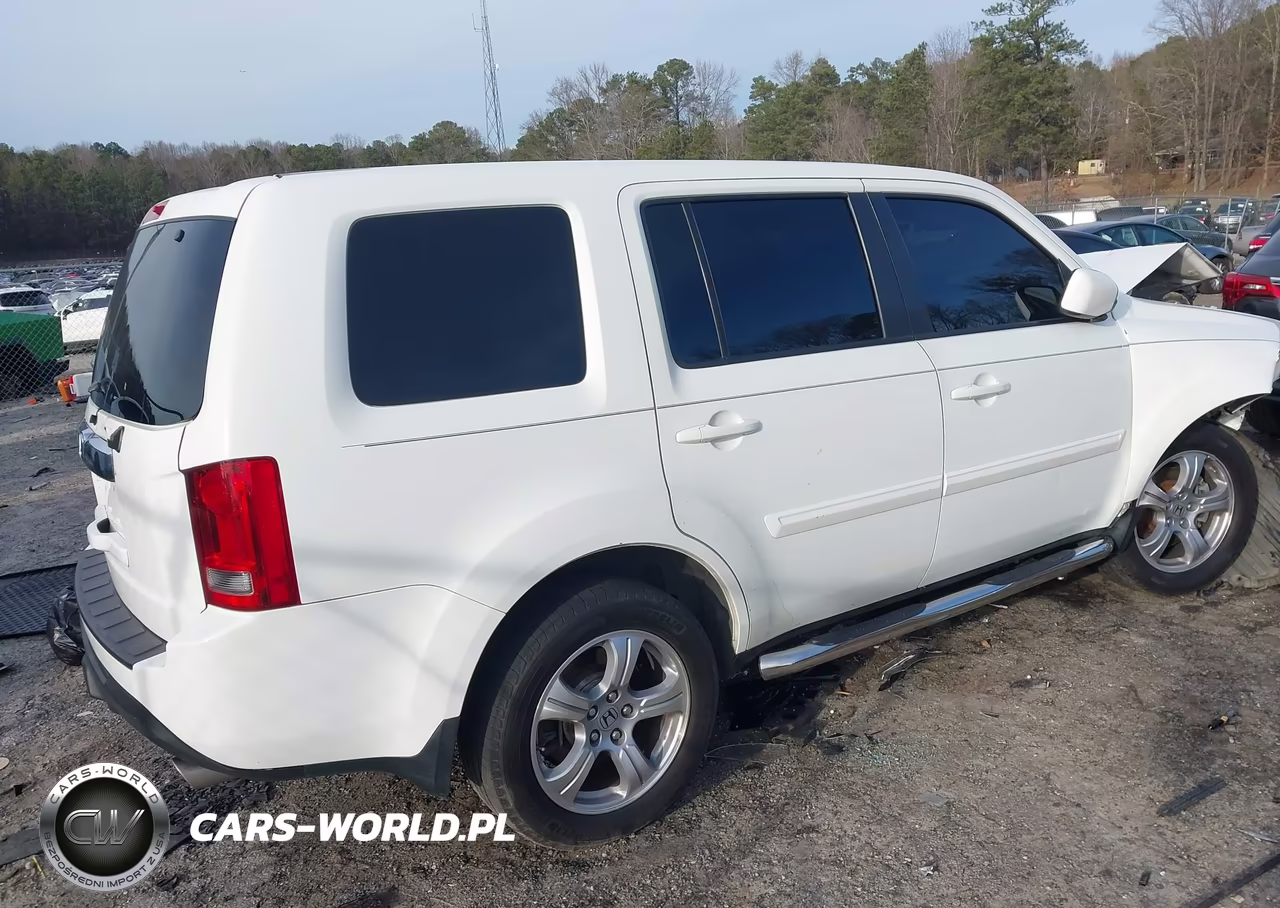2014 Honda Pilot Ex-L VIN:5FNYF3H52EB009861 - 4