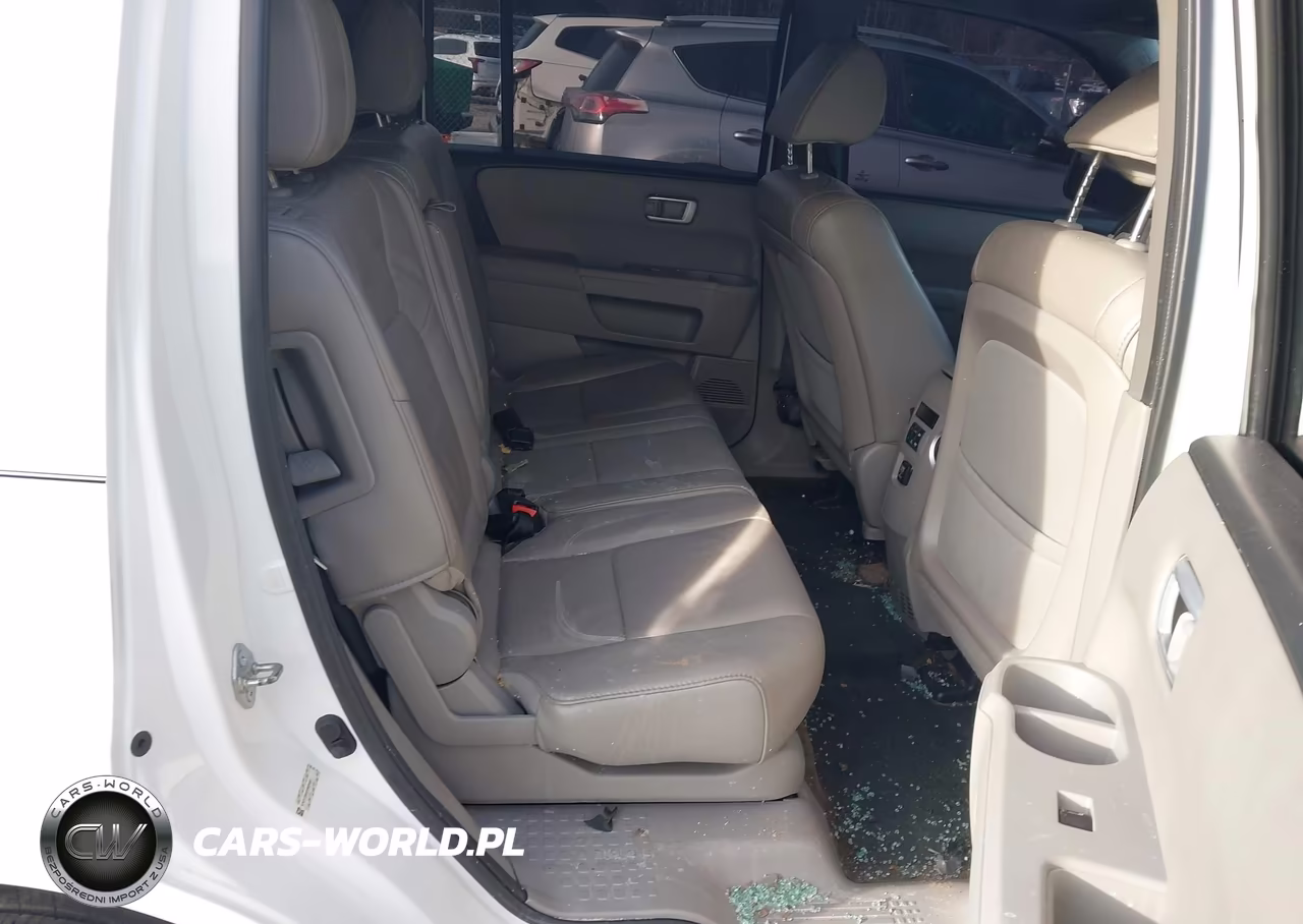 2014 Honda Pilot Ex-L VIN:5FNYF3H52EB009861 - 8