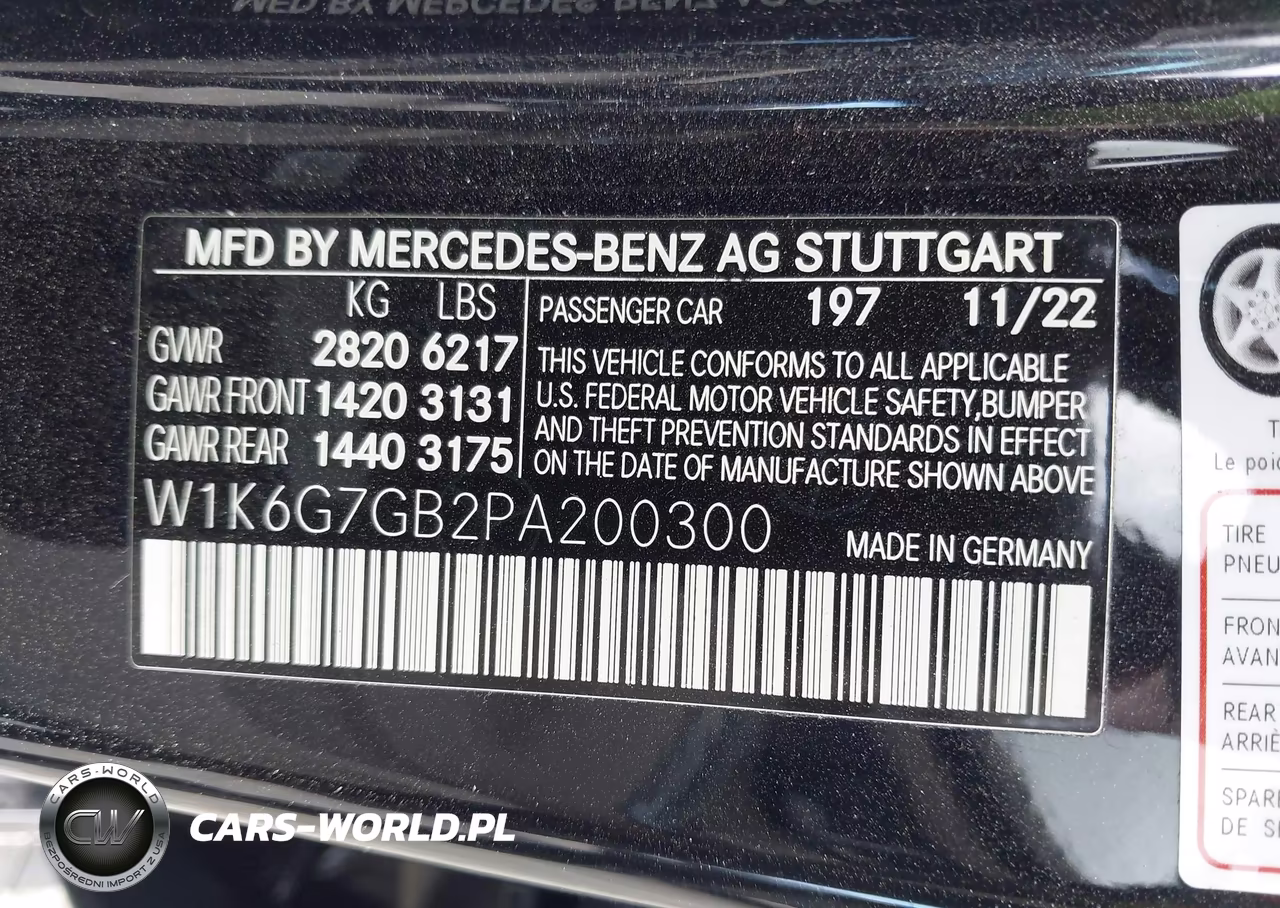 2023 Mercedes-Benz S 580 4Matic VIN:W1K6G7GB2PA200300 - 9