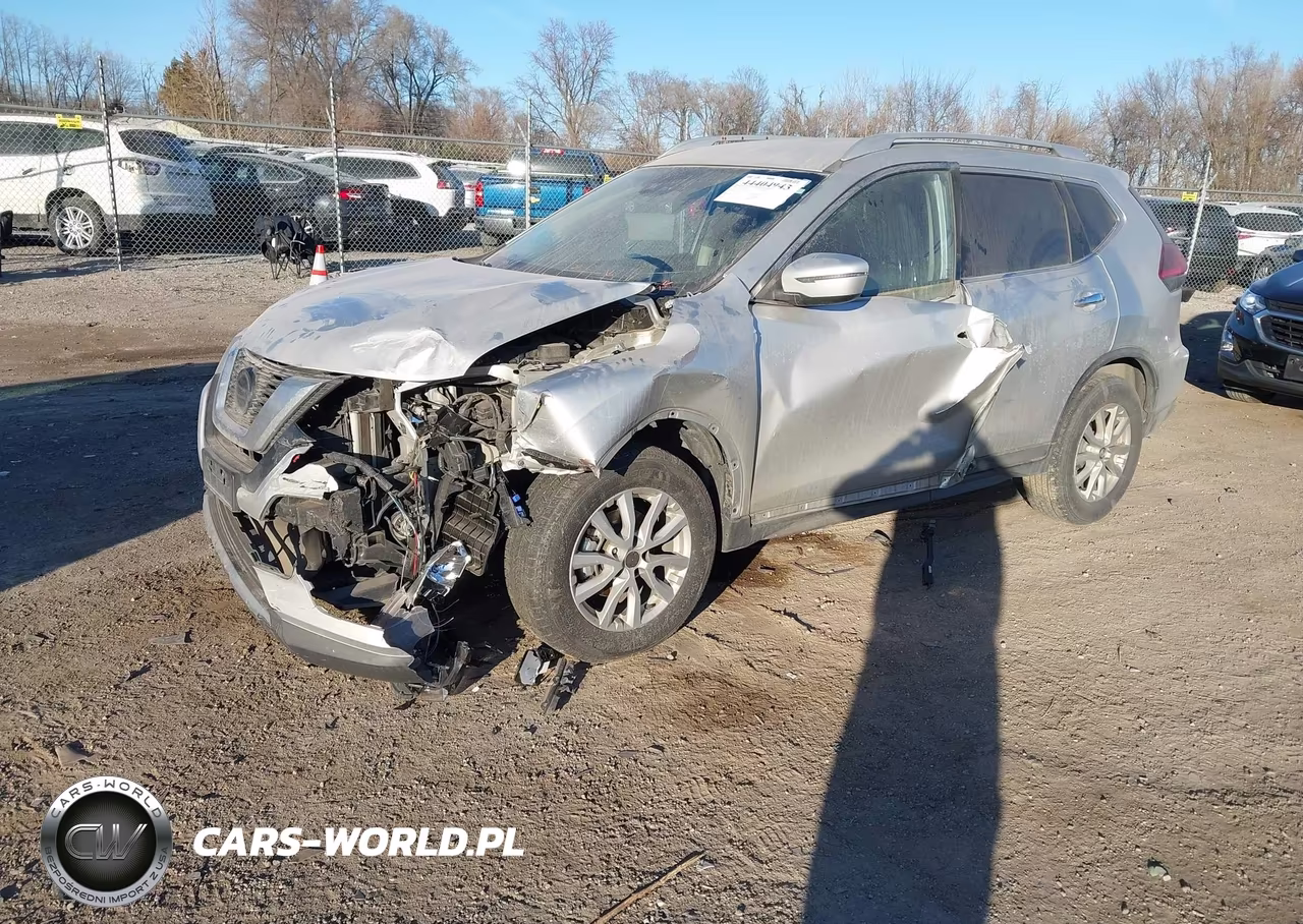 2019 Nissan Rogue Sv VIN:KNMAT2MV1KP508095 - 2