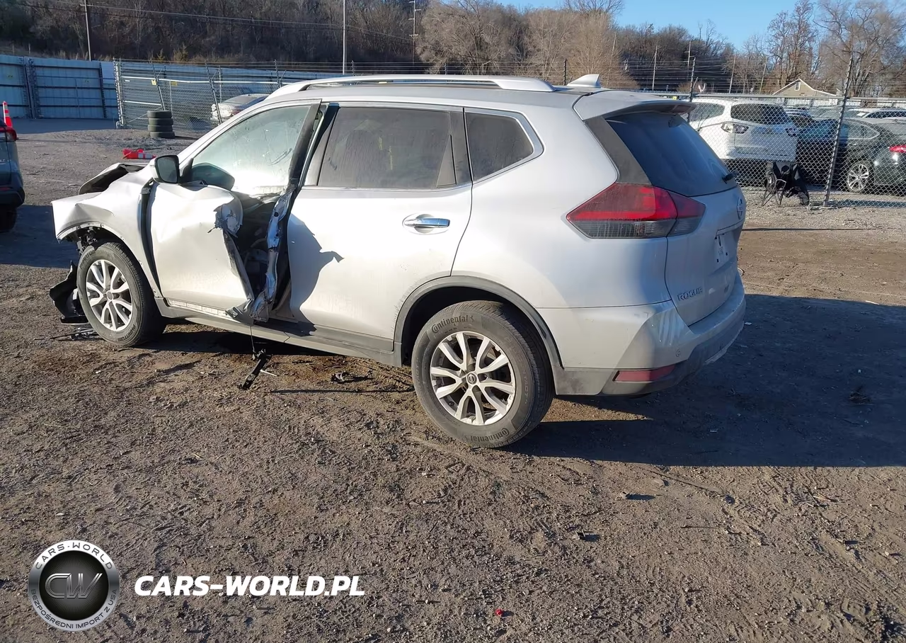 2019 Nissan Rogue Sv VIN:KNMAT2MV1KP508095 - 3