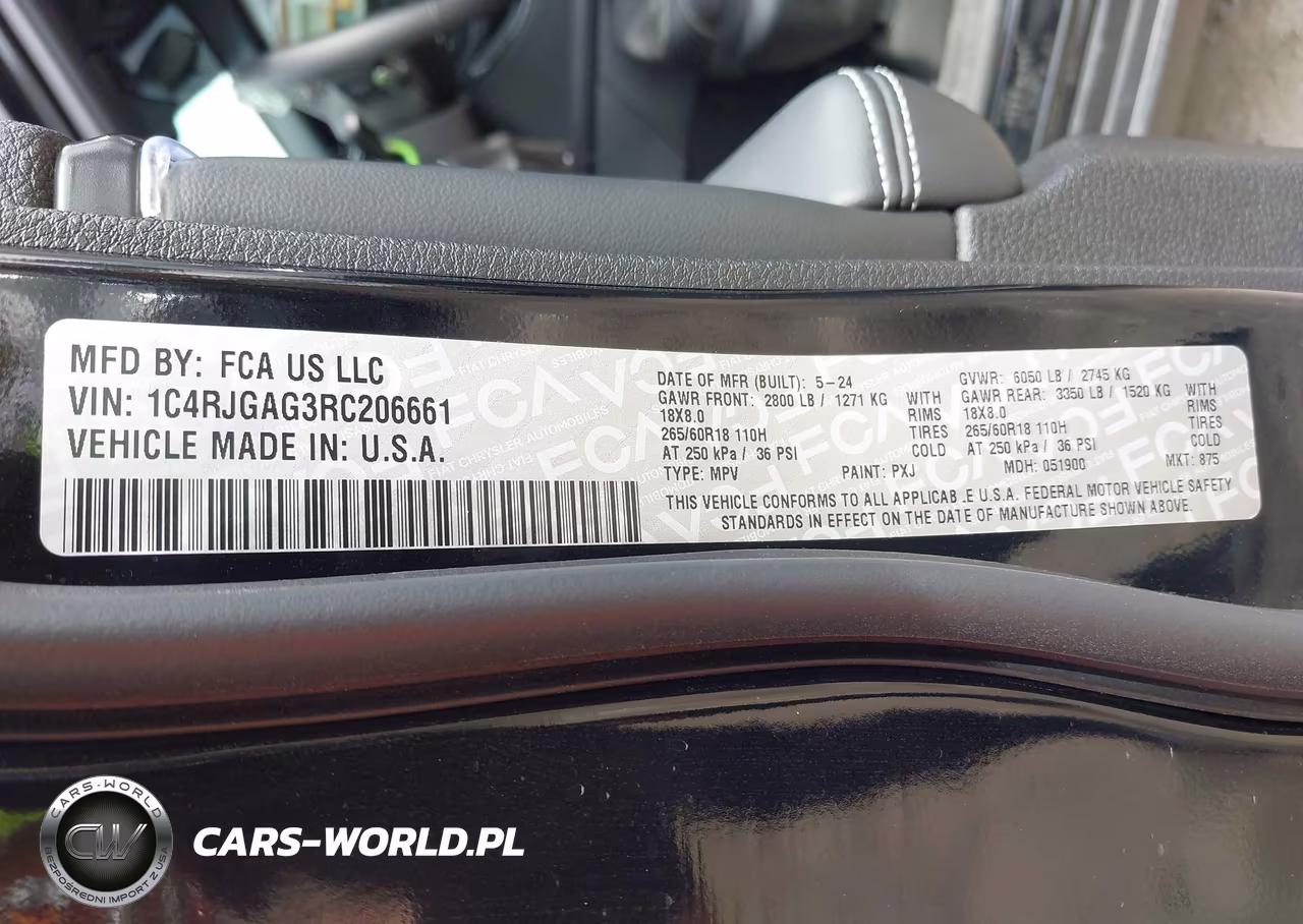 2024 Jeep Grand Cherokee Altitude X 4X2 VIN:1C4RJGAG3RC206661 - 9