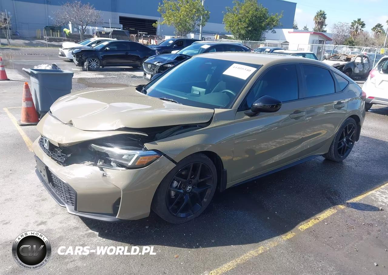 2025 Honda Civic Sedan Sport VIN:19XFL2H88SE025973 - 2