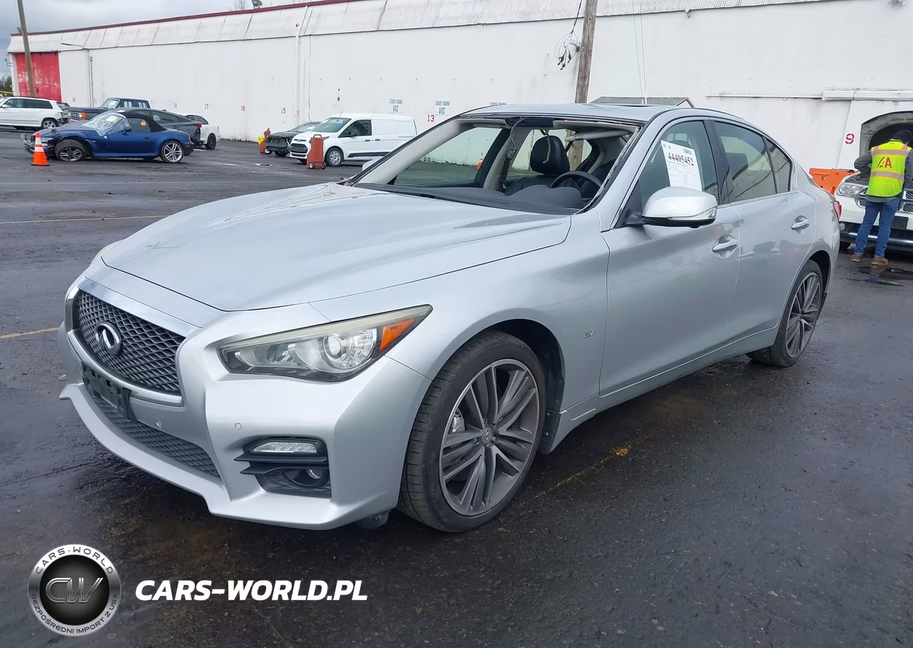 2014 Infiniti Q50 Premium-Sport VIN:JN1BV7AR7EM704621 - 2