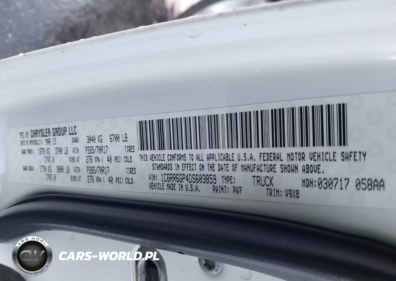 2013 Ram 1500 Slt VIN:1C6RR6GP4DS603859 - 9