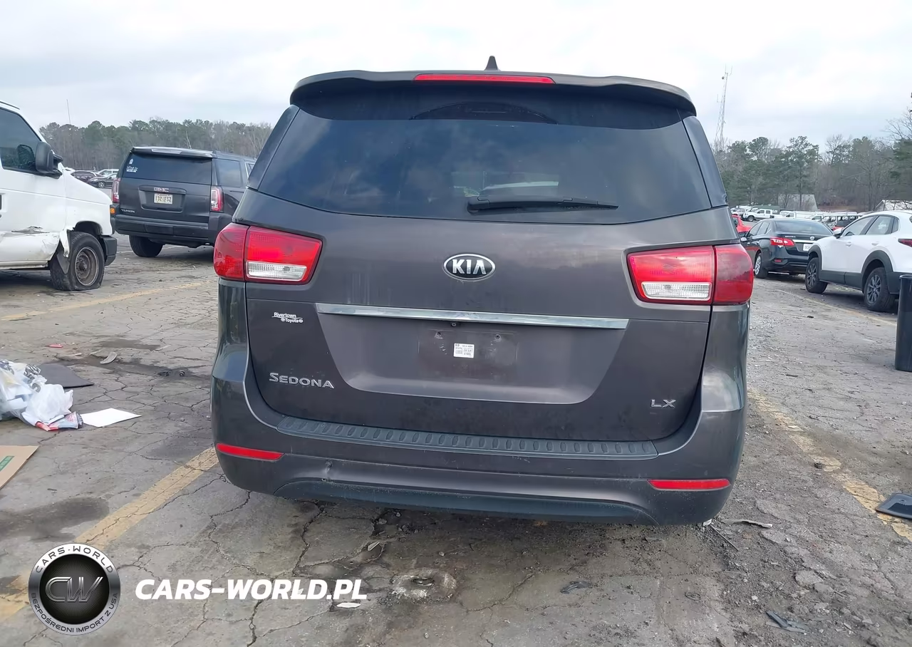 2015 Kia Sedona Lx VIN:KNDMB5C11F6043751 - 16