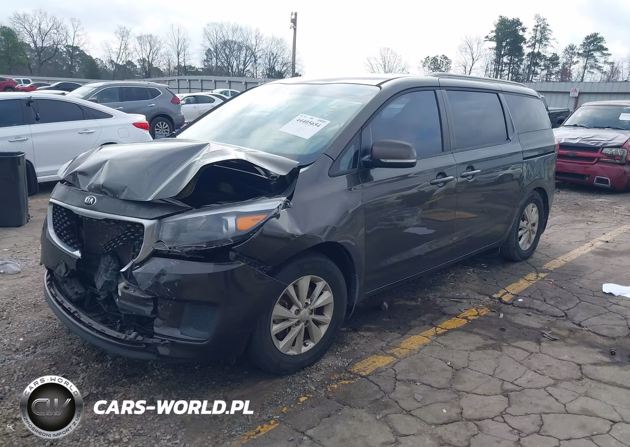 2015 Kia Sedona Lx VIN:KNDMB5C11F6043751 - 2