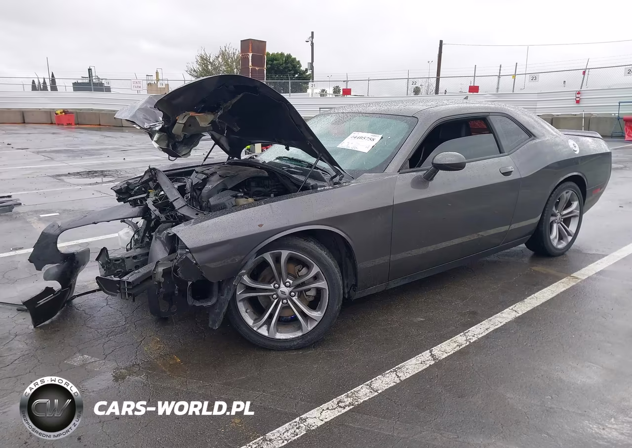 2022 Dodge Challenger Gt VIN:2C3CDZJG3NH117760 - 2