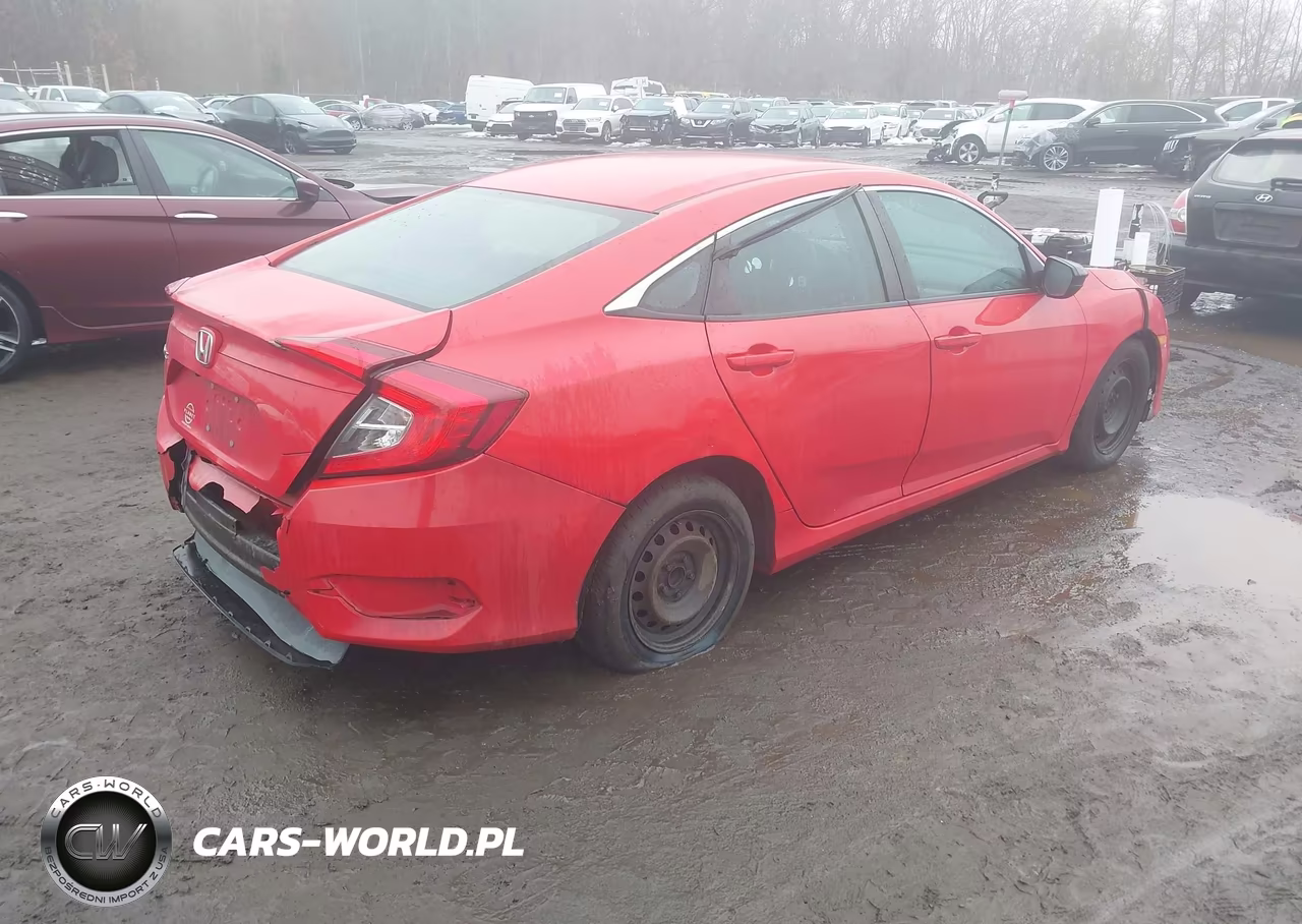 2017 Honda Civic Lx VIN:2HGFC2F53HH515664 - 4