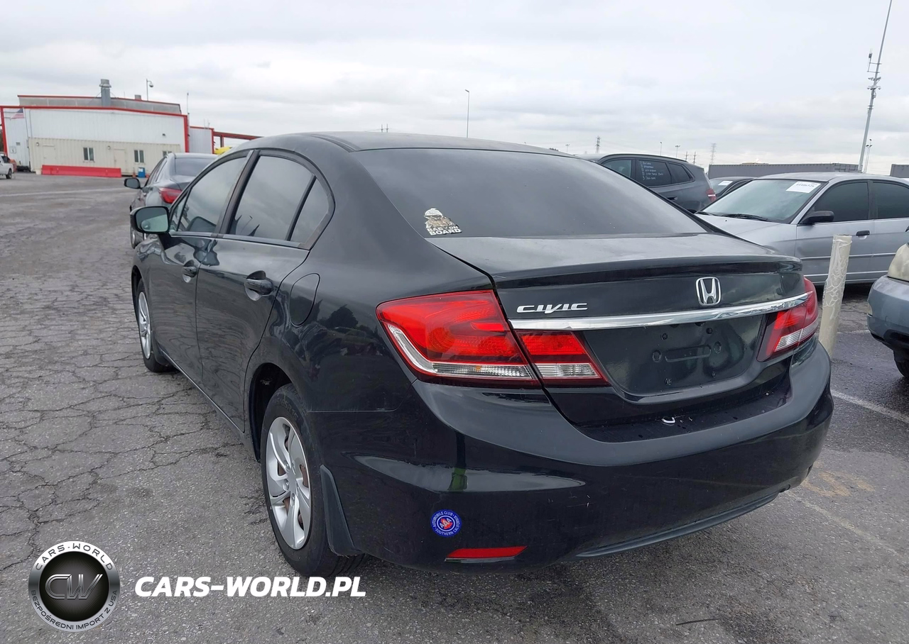 2015 Honda Civic Lx VIN:19XFB2F57FE220397 - 3