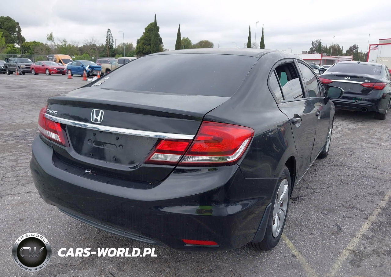 2015 Honda Civic Lx VIN:19XFB2F57FE220397 - 4
