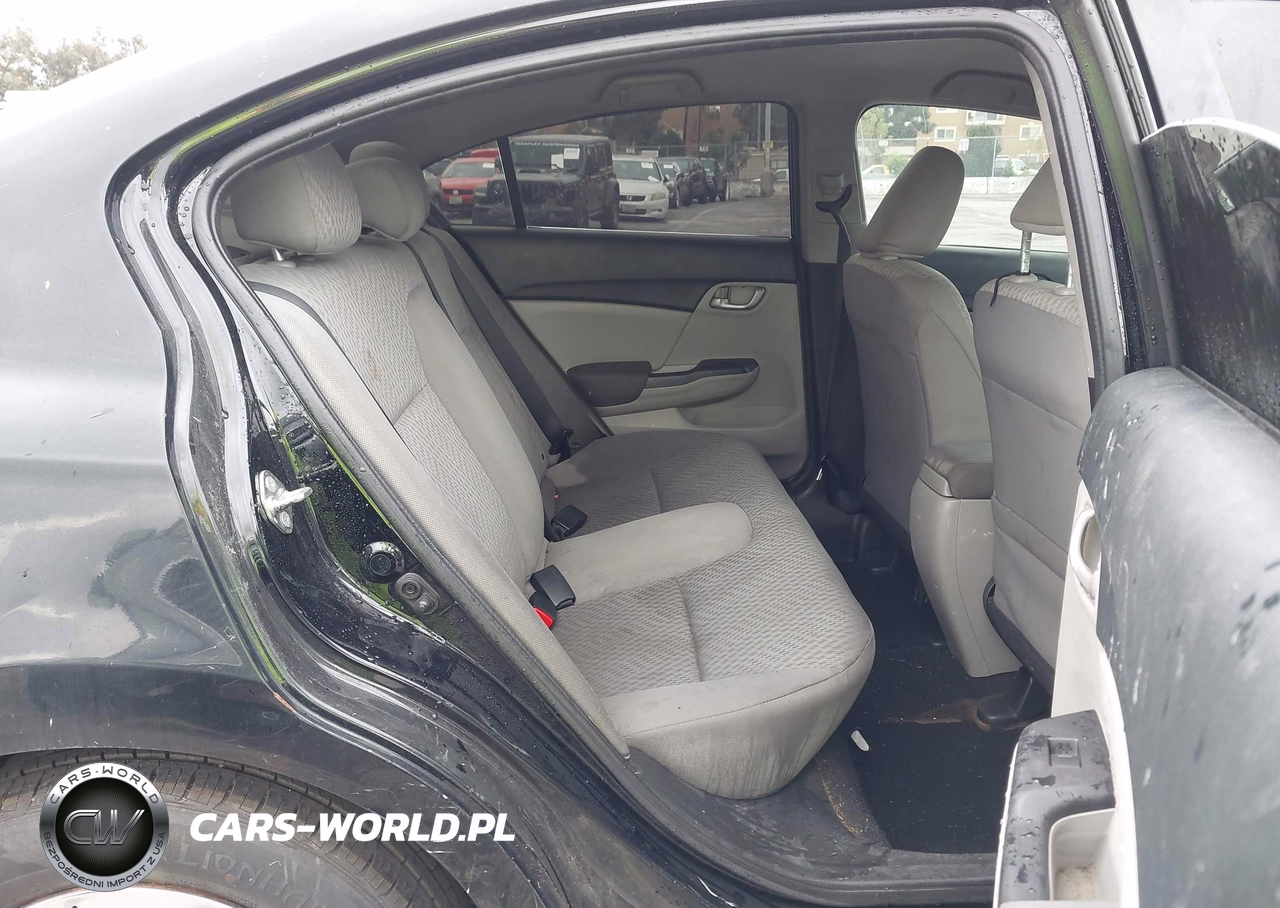 2015 Honda Civic Lx VIN:19XFB2F57FE220397 - 8