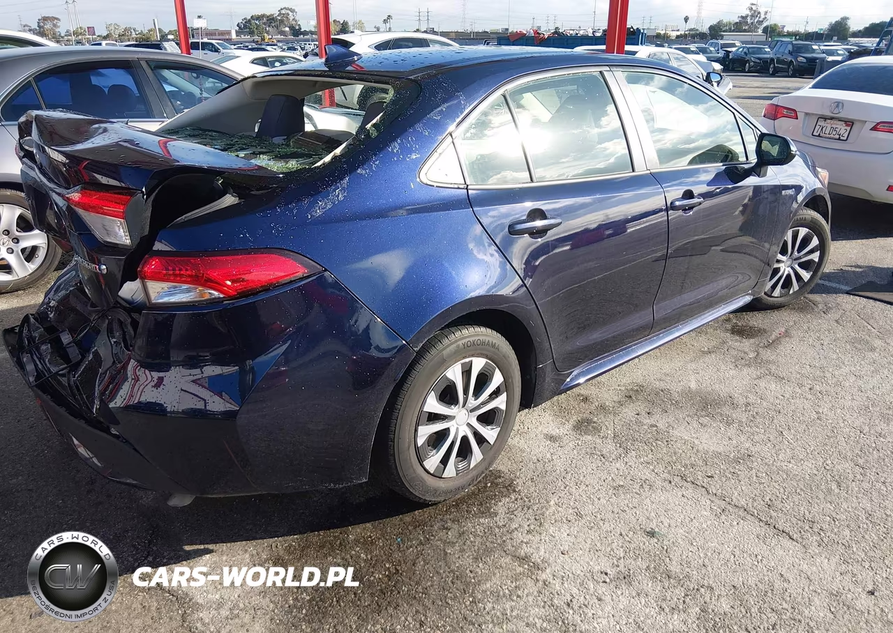 2020 Toyota Corolla Hybrid Le VIN:JTDEBRBEXLJ018923 - 4