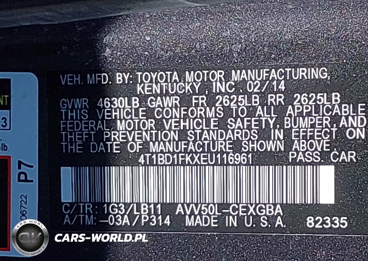 2014 Toyota Camry Hybrid Xle VIN:4T1BD1FKXEU116961 - 9