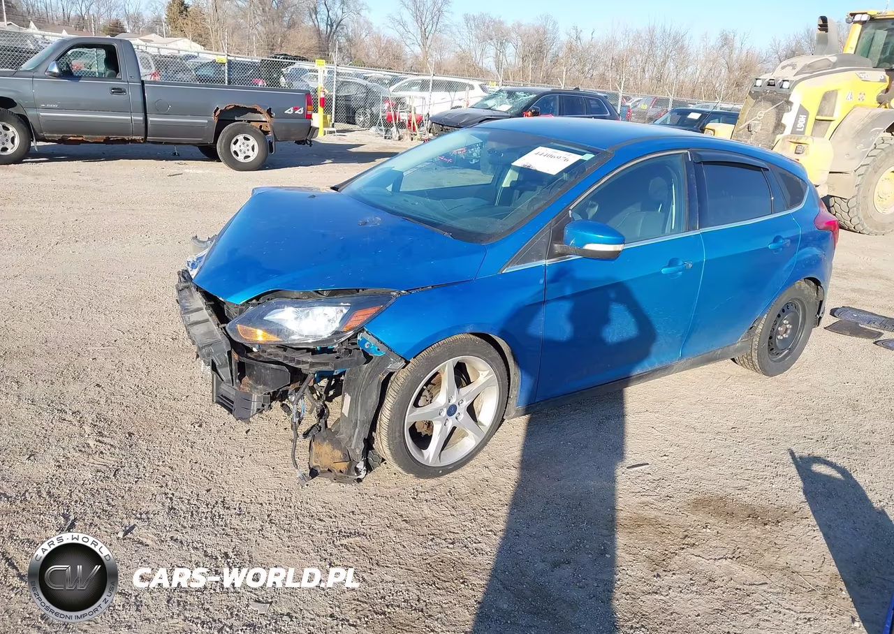 2013 Ford Focus Titanium VIN:1FADP3N2XDL251353 - 2
