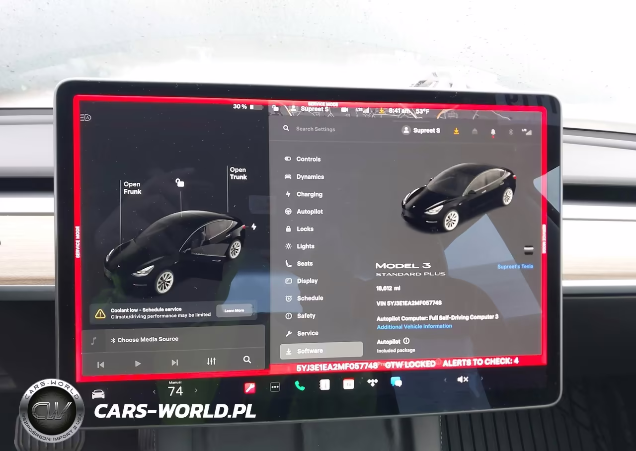 2021 Tesla Model 3 Standard Range Plus Rear-Wheel Drive VIN:5YJ3E1EA2MF057748 - 18