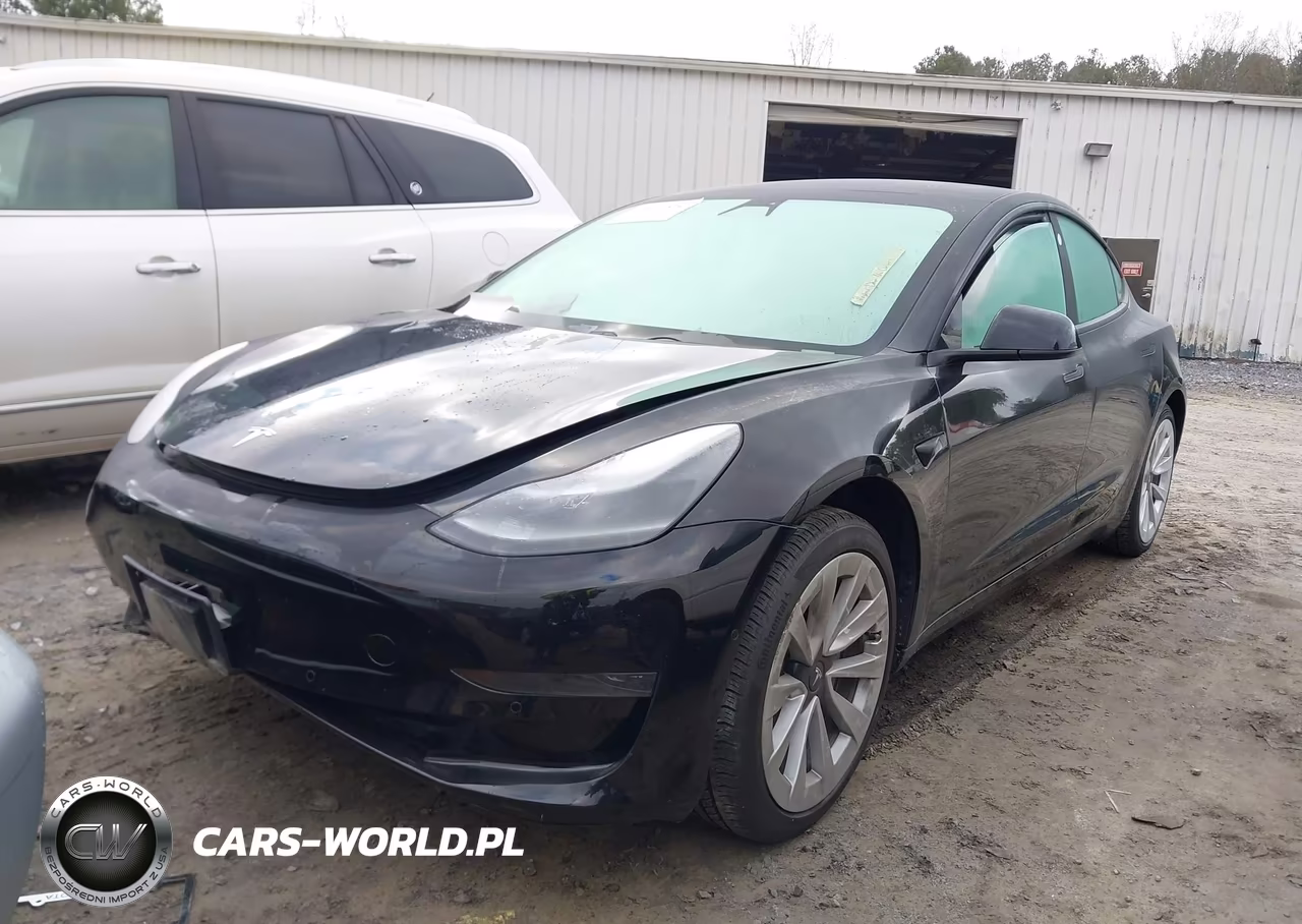 2021 Tesla Model 3 Standard Range Plus Rear-Wheel Drive VIN:5YJ3E1EA2MF057748 - 2