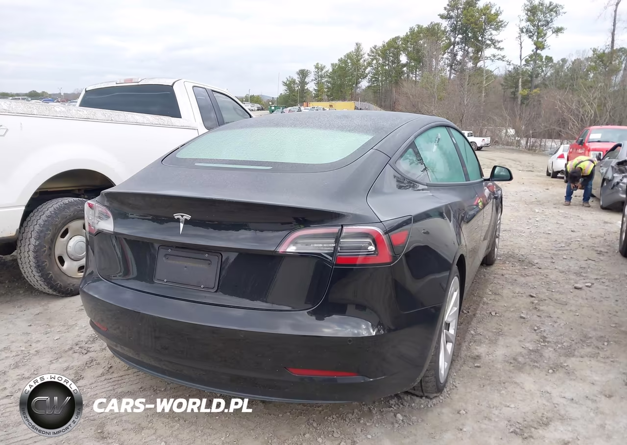 2021 Tesla Model 3 Standard Range Plus Rear-Wheel Drive VIN:5YJ3E1EA2MF057748 - 4