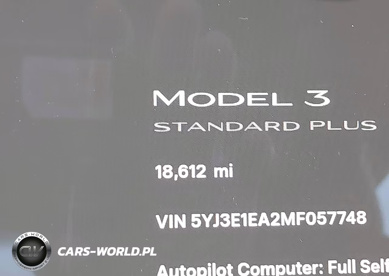 2021 Tesla Model 3 Standard Range Plus Rear-Wheel Drive VIN:5YJ3E1EA2MF057748 - 7