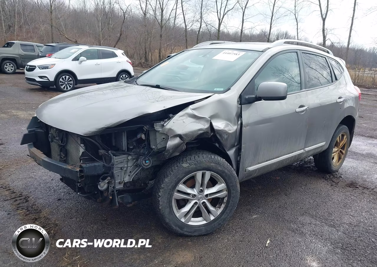2013 Nissan Rogue Sv VIN:JN8AS5MV7DW606324 - 2