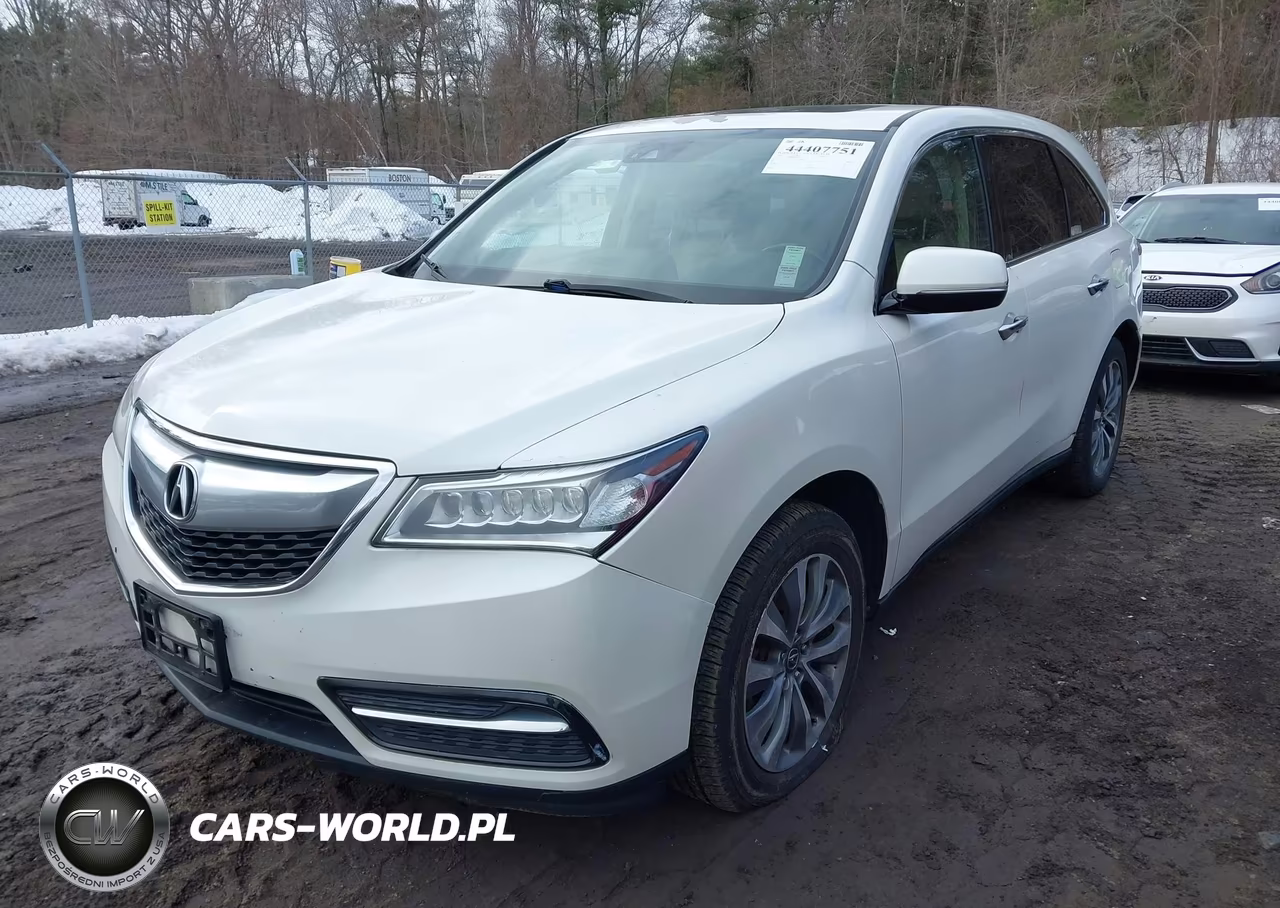 2016 Acura Mdx Technology Acurawatch Plus Packages-Technology Package VIN:5FRYD4H49GB059919 - 2
