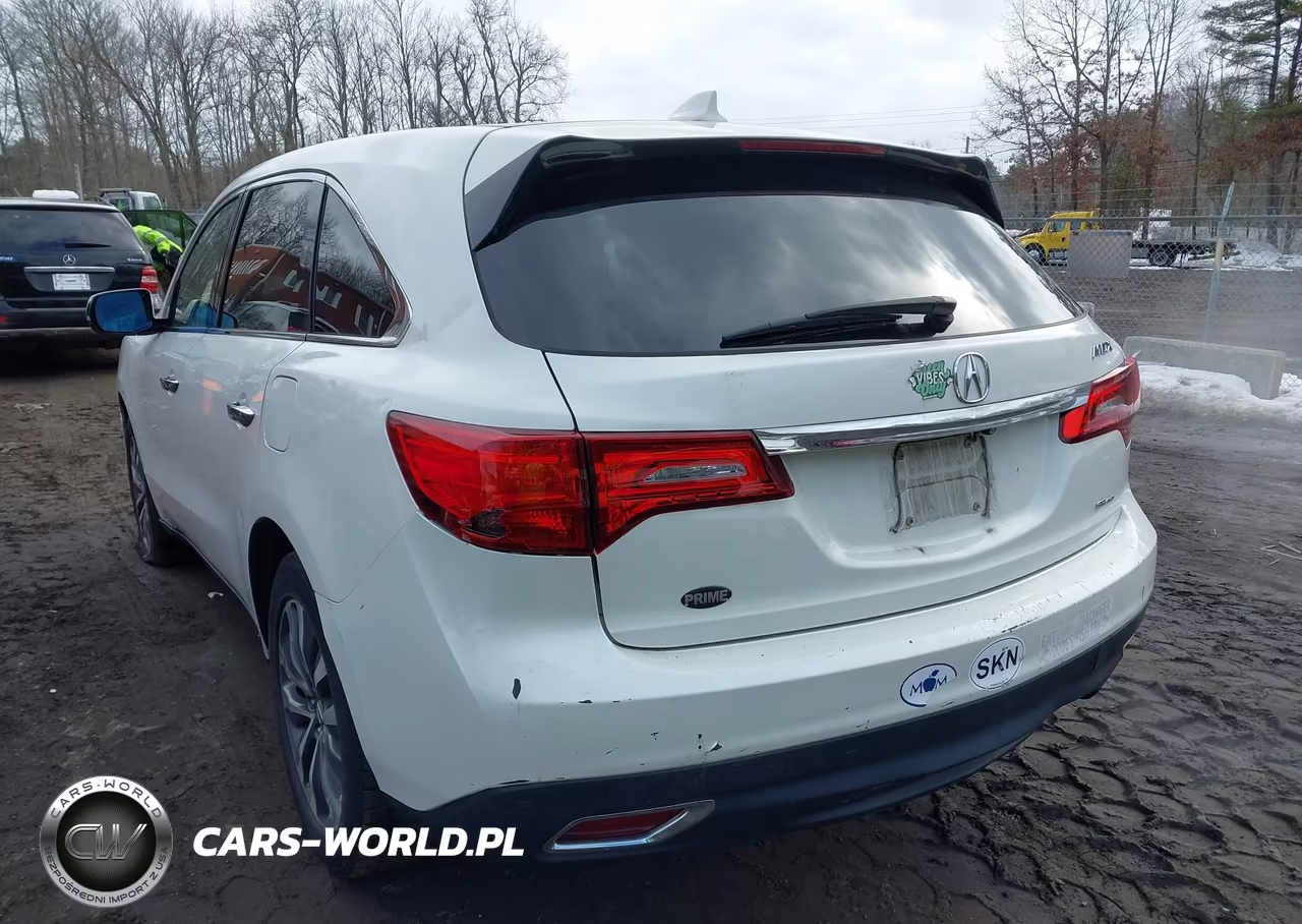 2016 Acura Mdx Technology Acurawatch Plus Packages-Technology Package VIN:5FRYD4H49GB059919 - 3