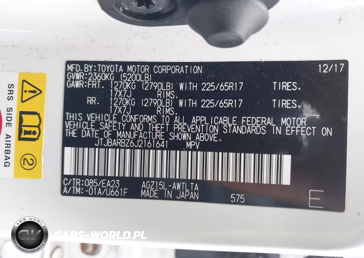 2018 Lexus Nx 300 VIN:JTJBARBZ6J2161641 - 9