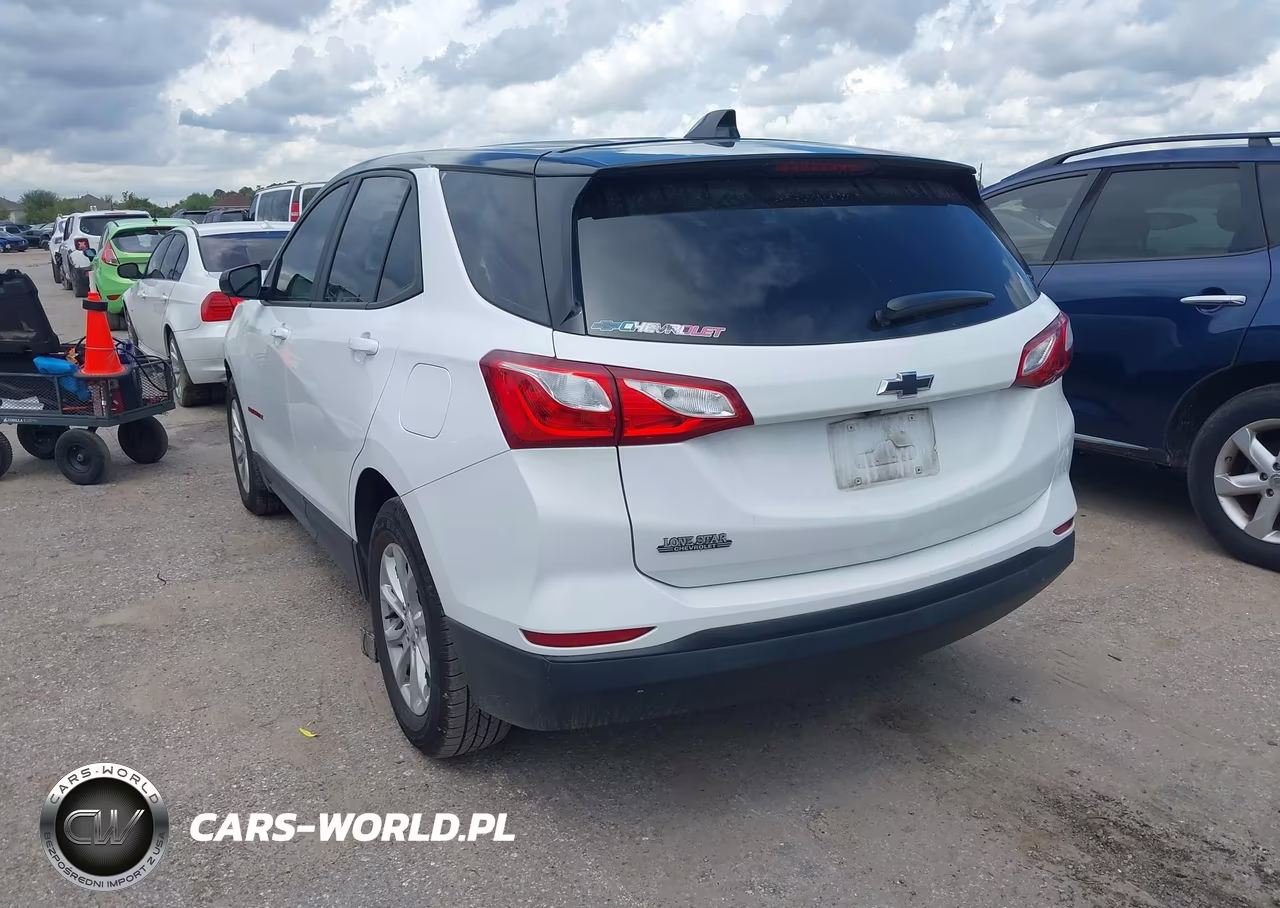 2020 Chevrolet Equinox Fwd Ls VIN:3GNAXHEV6LS665363 - 3