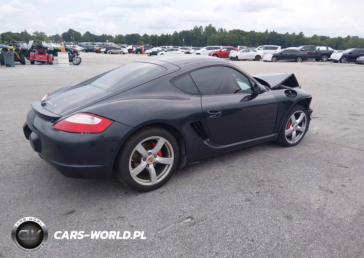 2007 Porsche Cayman S VIN:WP0AB29877U783579 - 4