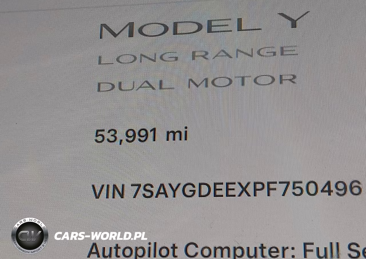2023 Tesla Model Y Awd-Long Range Dual Motor All-Wheel Drive VIN:7SAYGDEEXPF750496 - 14