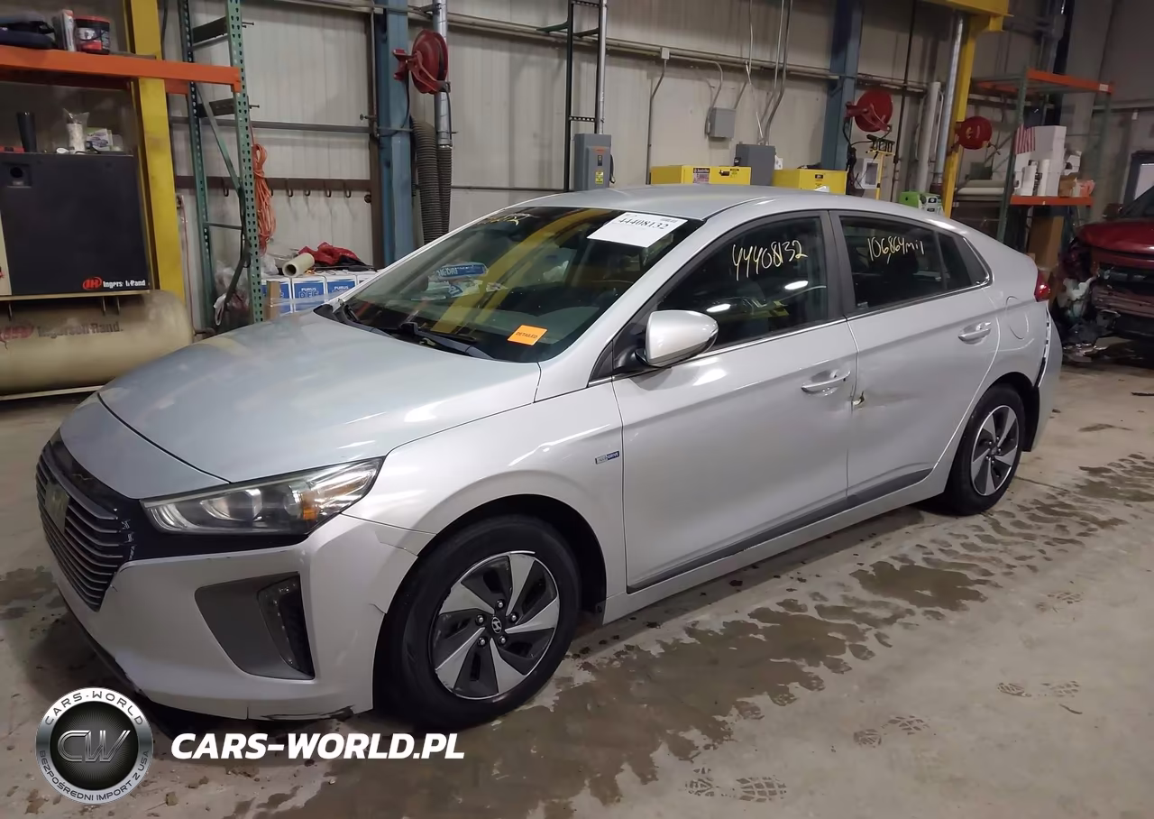 2017 Hyundai Ioniq Hybrid Sel VIN:KMHC75LC2HU056422 - 2