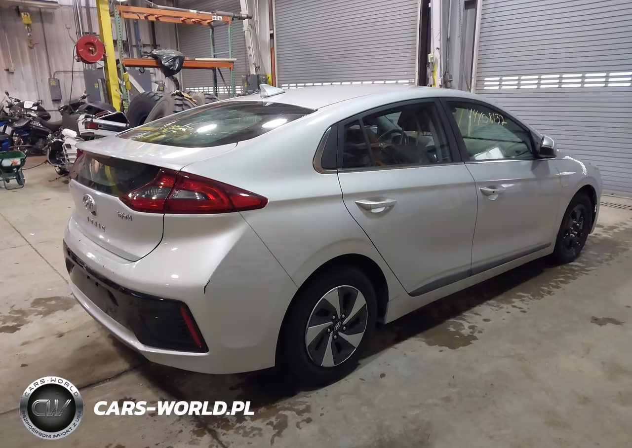 2017 Hyundai Ioniq Hybrid Sel VIN:KMHC75LC2HU056422 - 4