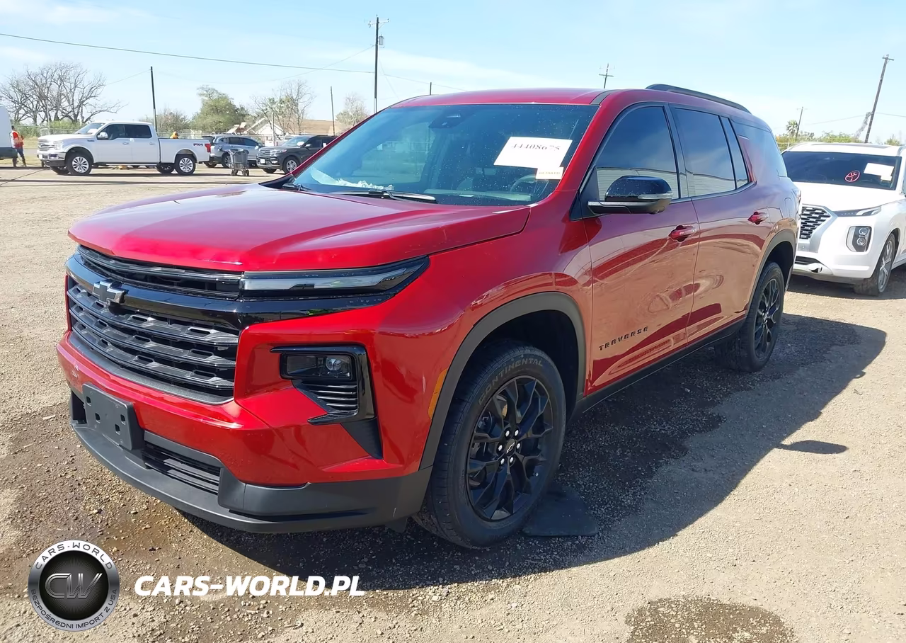 2024 Chevrolet Traverse Fwd Lt VIN:1GNERGKS6RJ196530 - 2