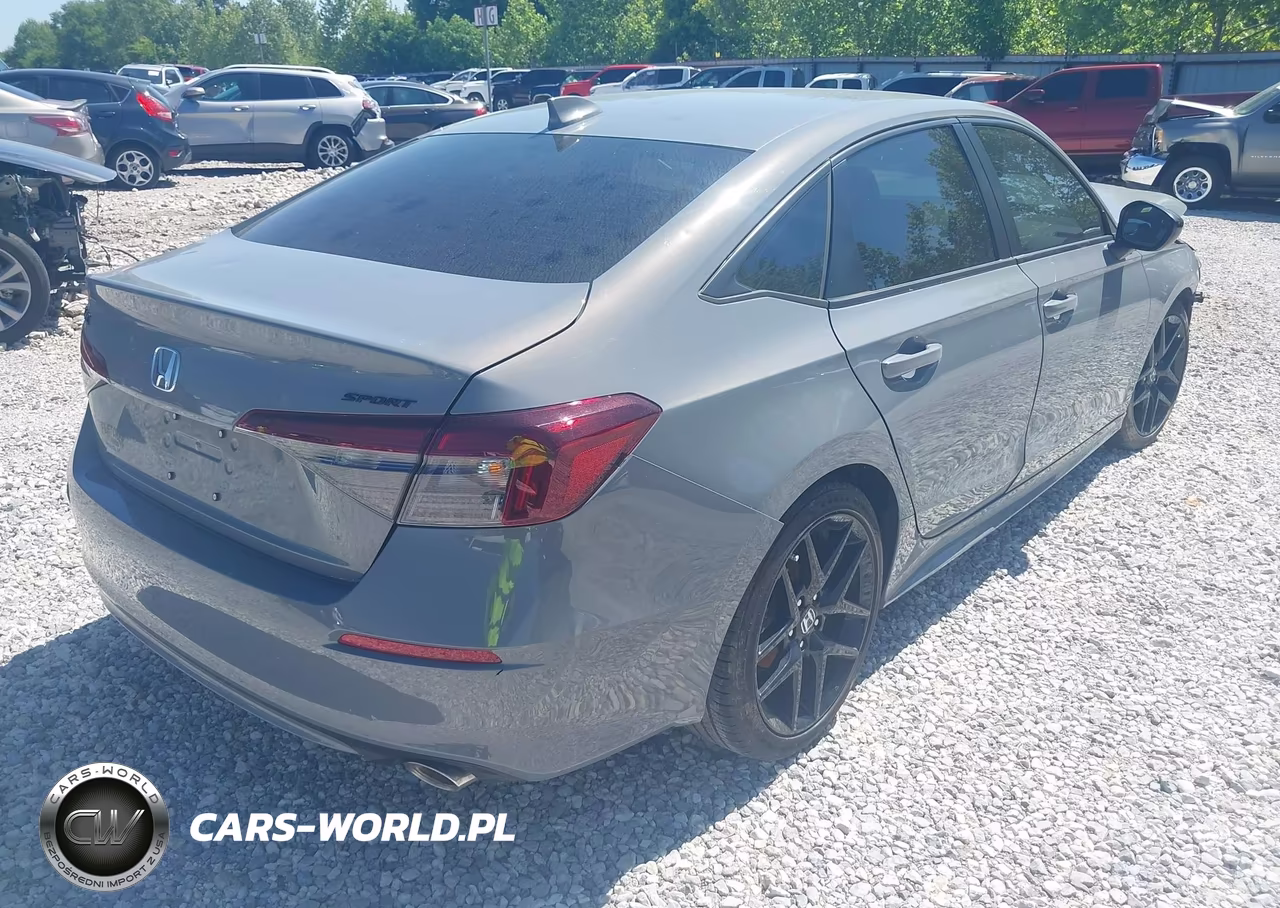 2026 Honda Civic Sport VIN:2HGFE2F59TH502582 - 4