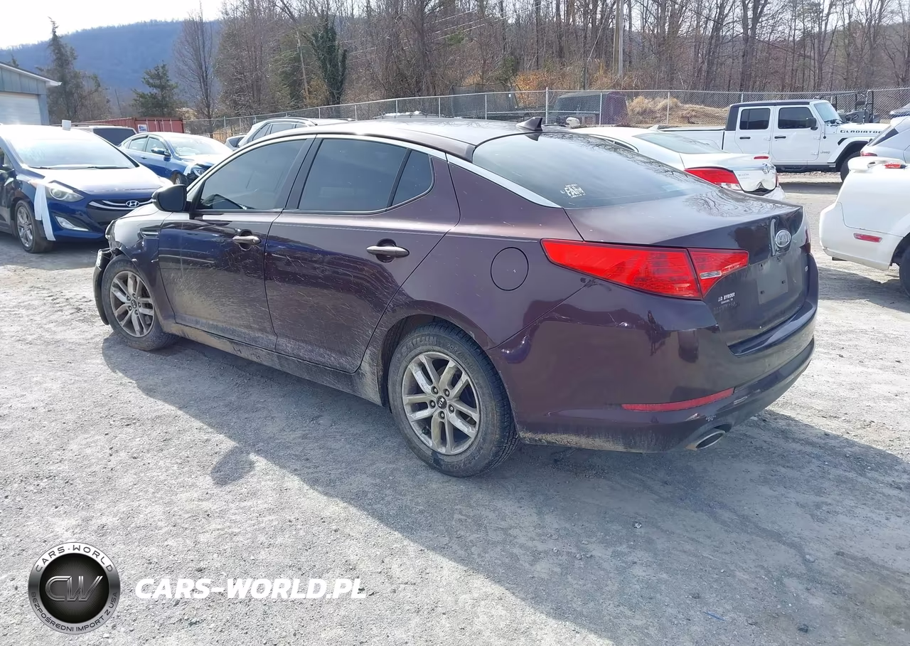 2011 Kia Optima Lx VIN:KNAGM4A74B5142408 - 3