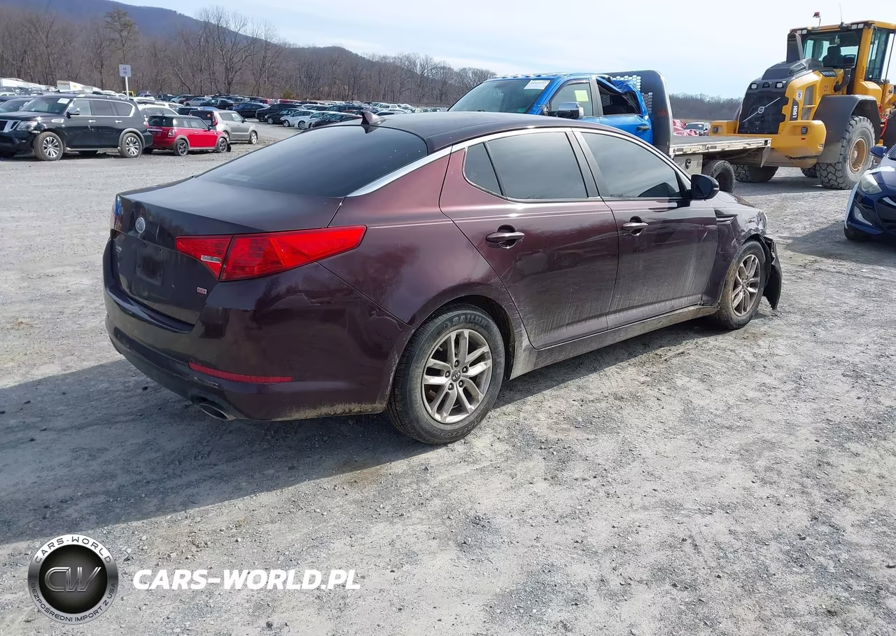 2011 Kia Optima Lx VIN:KNAGM4A74B5142408 - 4