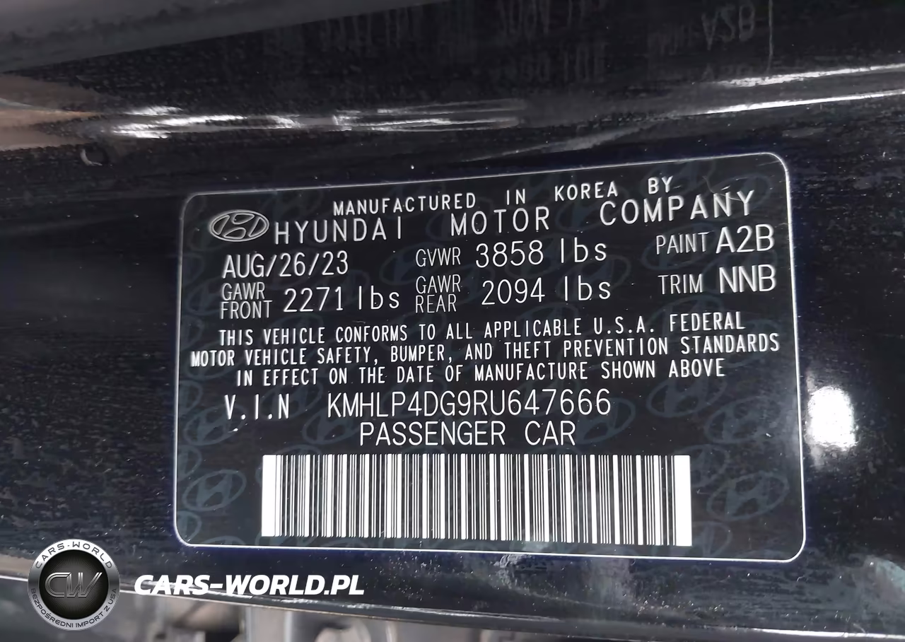 2024 Hyundai Elantra Limited VIN:KMHLP4DG9RU647666 - 9