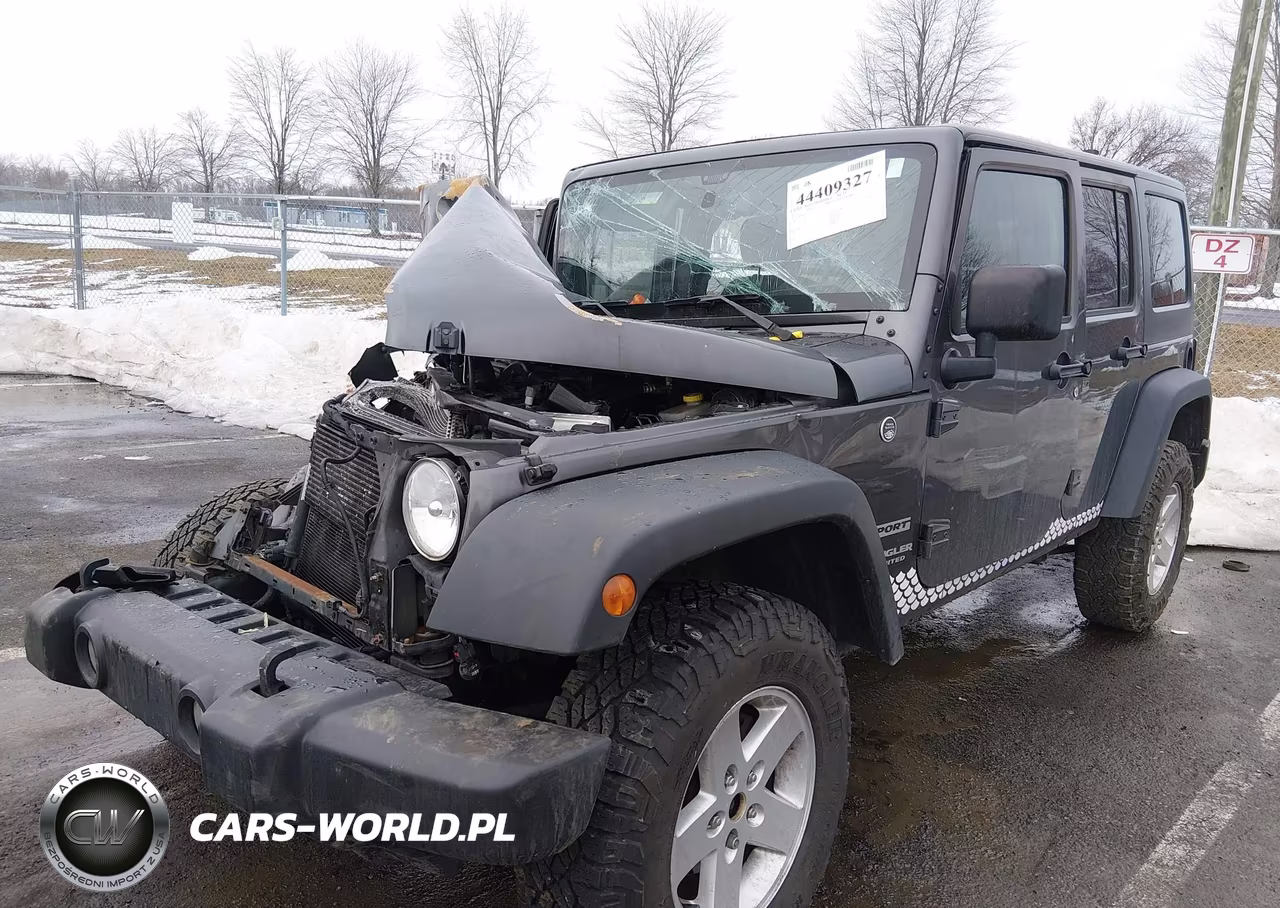 2017 Jeep Wrangler Unlimited Sport 4X4 VIN:1C4BJWDG2HL729546 - 2