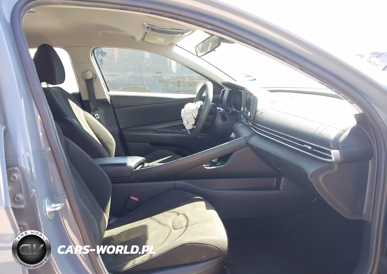 2021 Hyundai Elantra Hybrid Blue VIN:KMHLM4AJ7MU010678 - 5