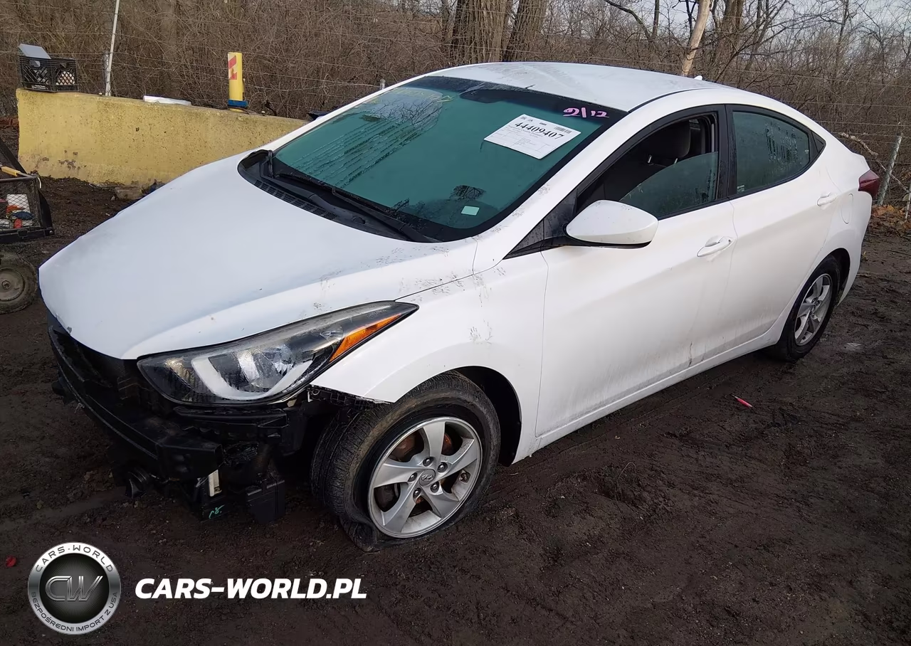 2015 Hyundai Elantra Se VIN:5NPDH4AE6FH621024 - 2