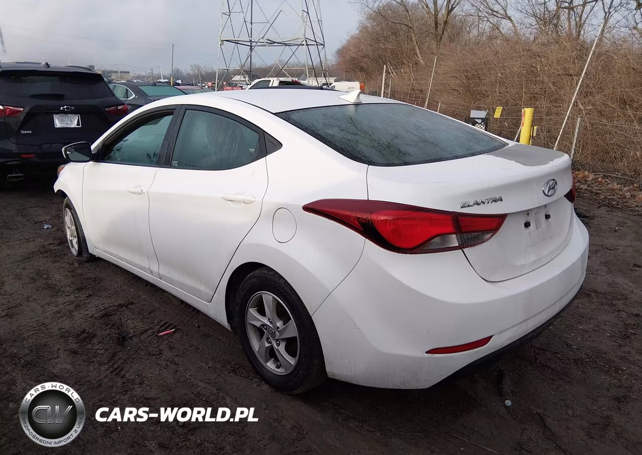 2015 Hyundai Elantra Se VIN:5NPDH4AE6FH621024 - 3