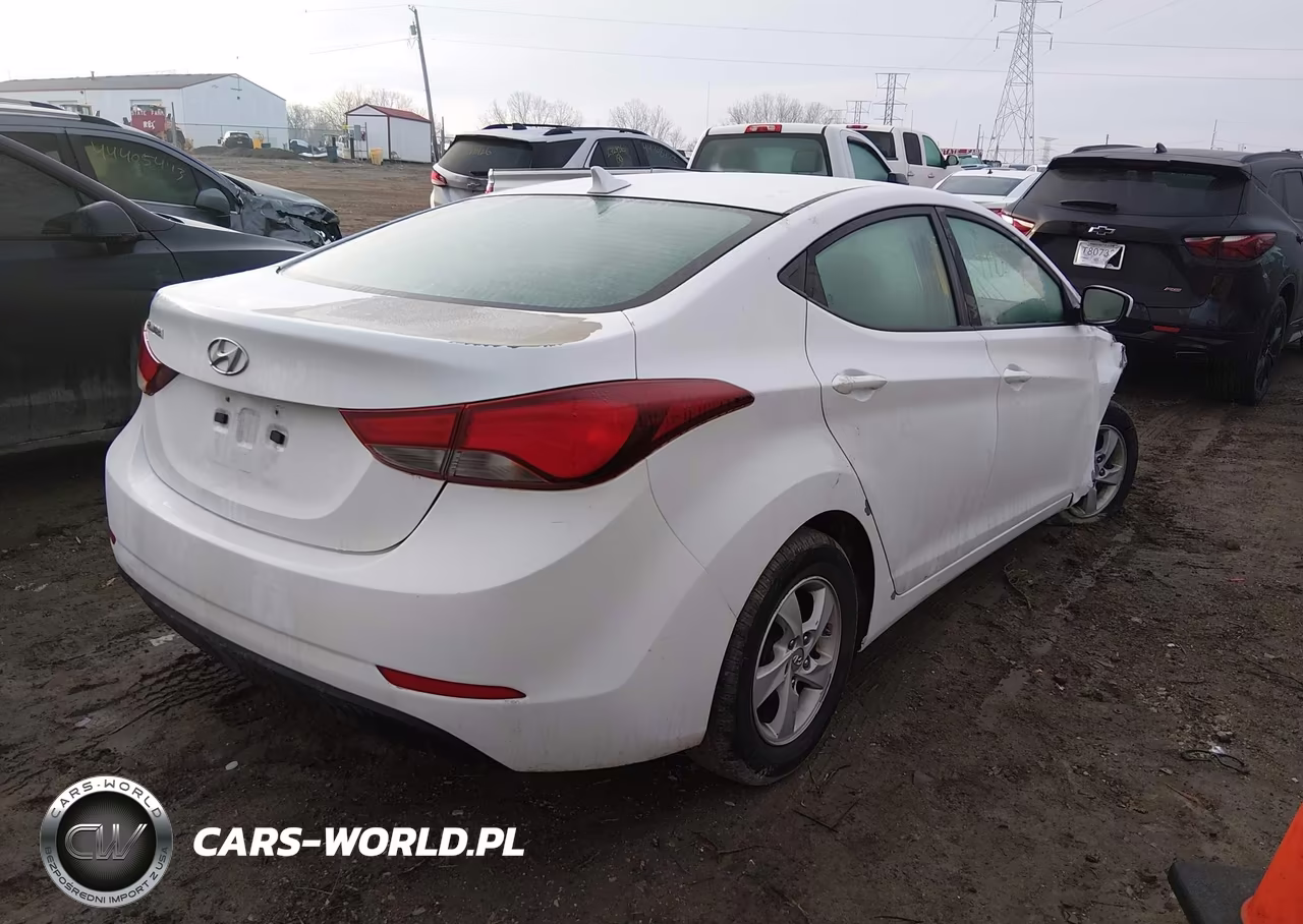 2015 Hyundai Elantra Se VIN:5NPDH4AE6FH621024 - 4