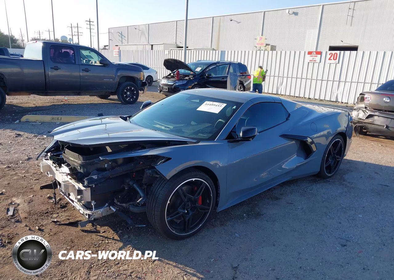 2024 Chevrolet Corvette Stingray Rwd 2Lt VIN:1G1YB3D49R5121534 - 2