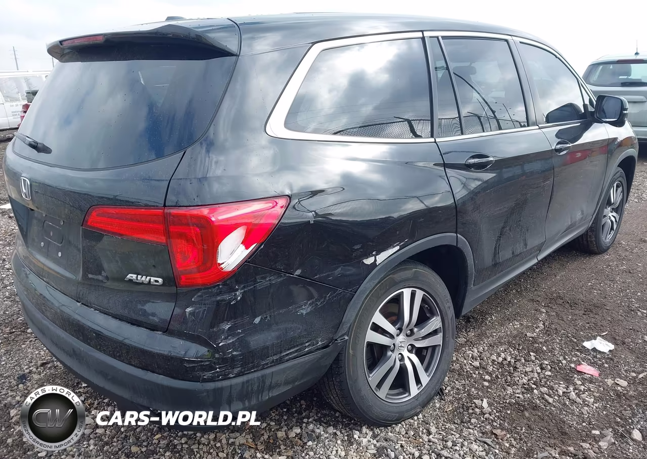 2018 Honda Pilot Ex VIN:5FNYF6H30JB073407 - 4