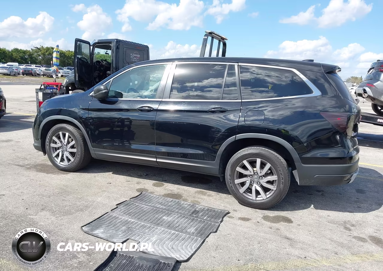 2020 Honda Pilot Ex-L VIN:5FNYF6H52LB069976 - 14