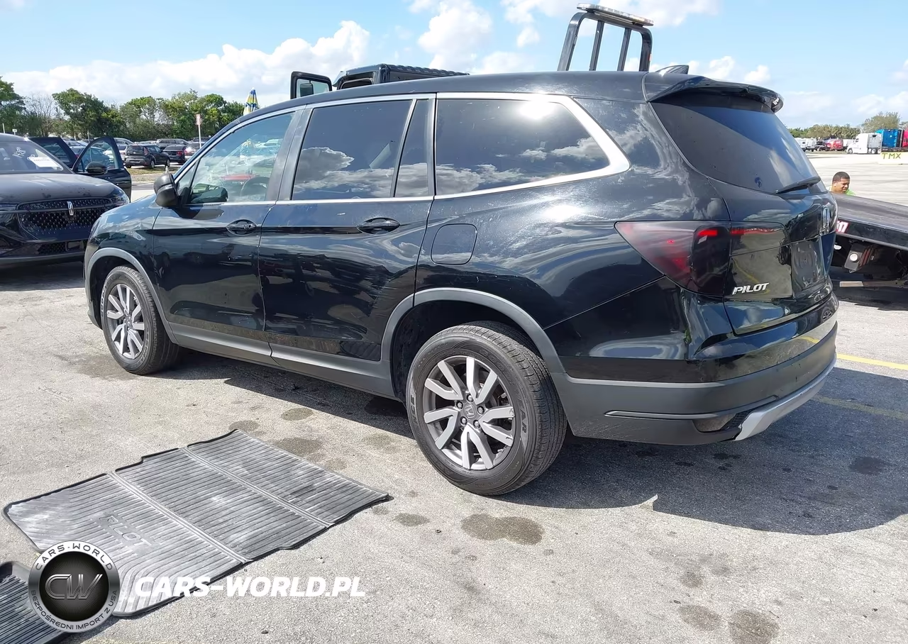 2020 Honda Pilot Ex-L VIN:5FNYF6H52LB069976 - 3