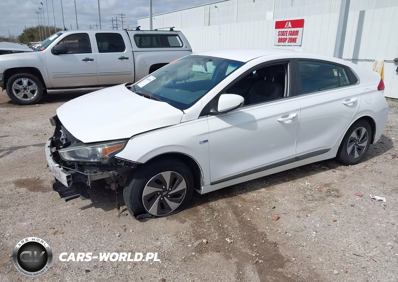 2017 Hyundai Ioniq Hybrid Sel VIN:KMHC75LC4HU028072 - 2