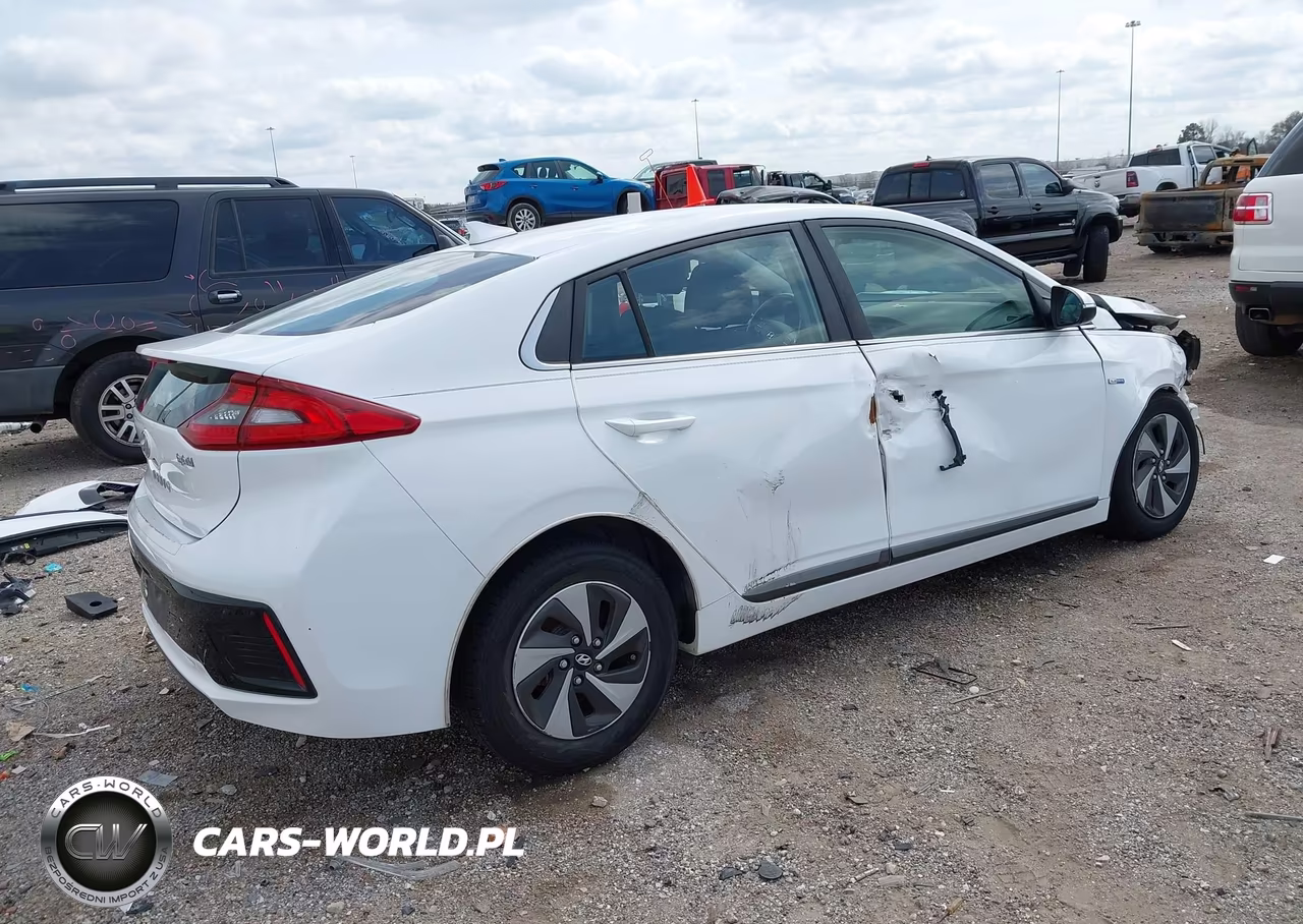 2017 Hyundai Ioniq Hybrid Sel VIN:KMHC75LC4HU028072 - 4